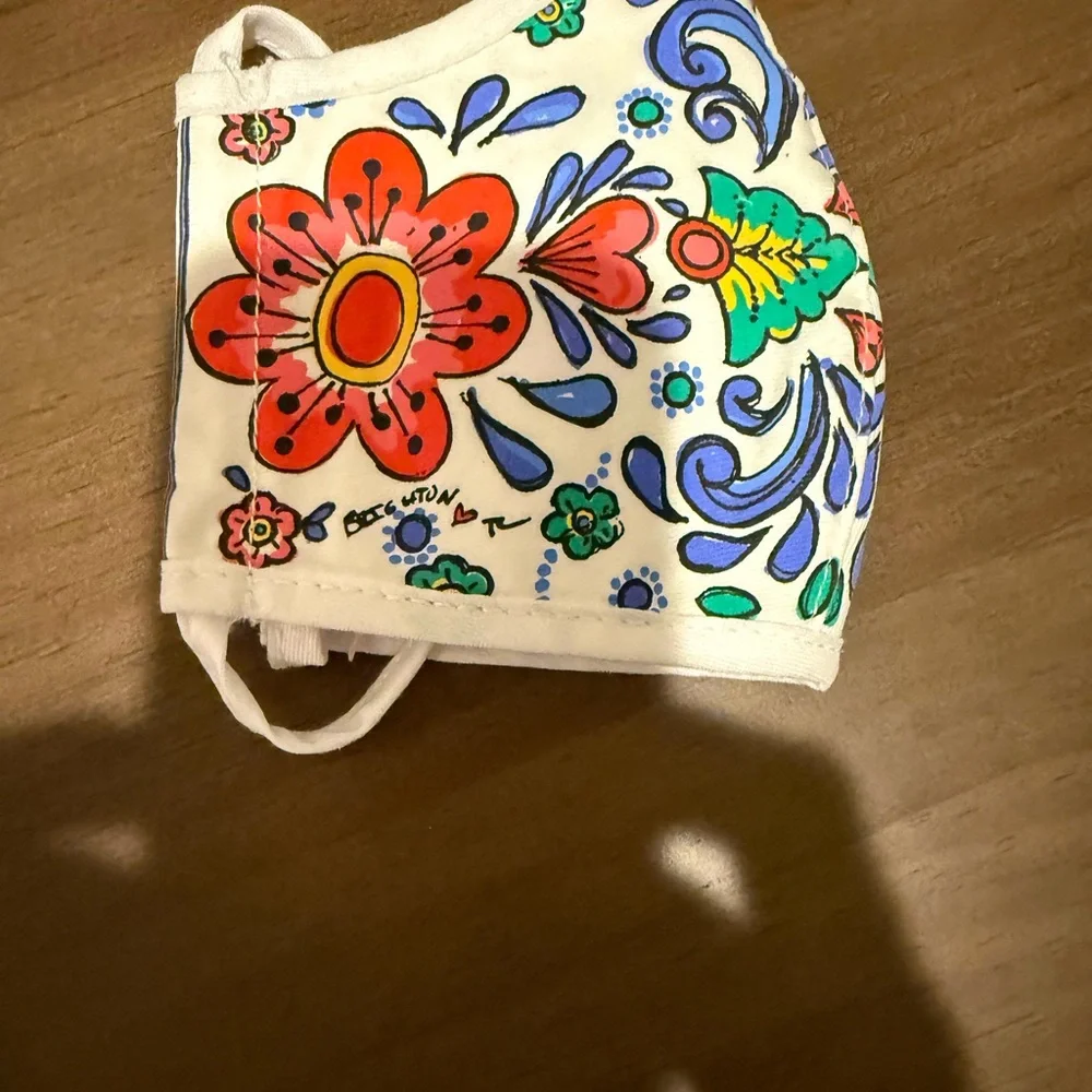 Brighton Floral Patterned Face Mask